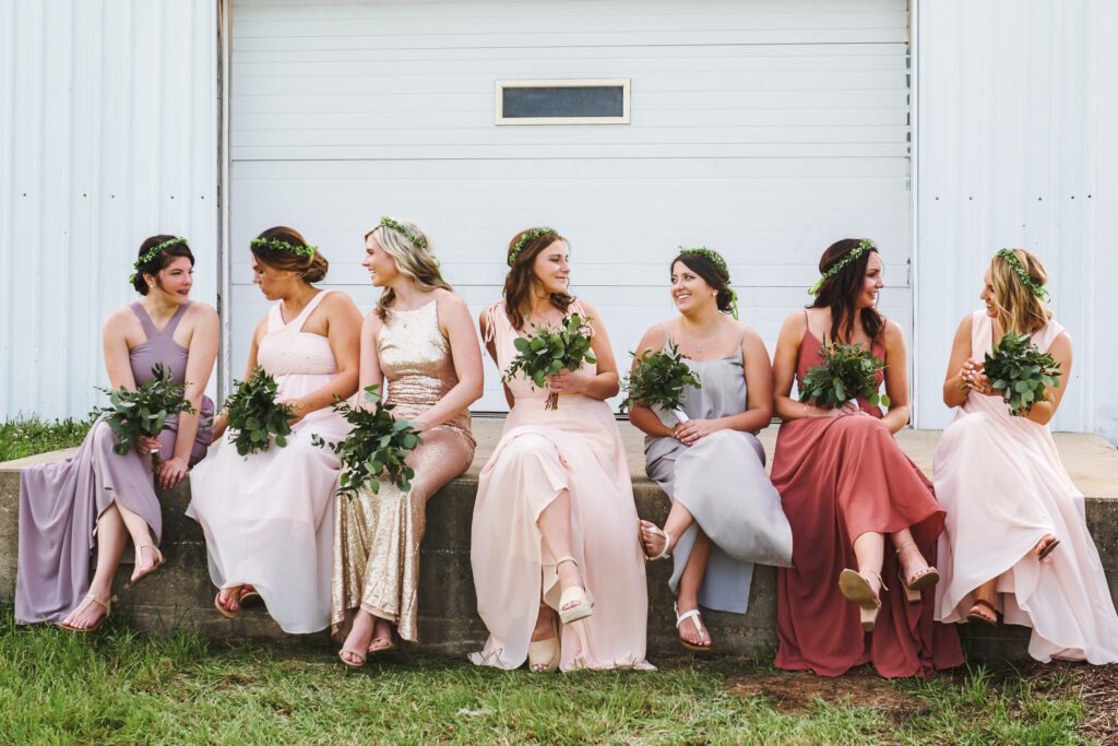Cooper's Ridge Boonville, MO bridesmaids