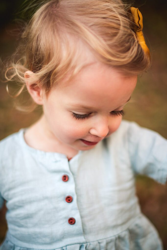 cute curls on girl nifong park schaefer photography