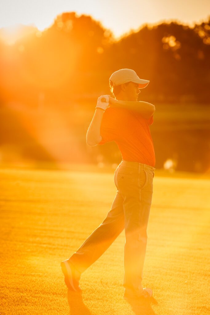 senior golfer columbia country club