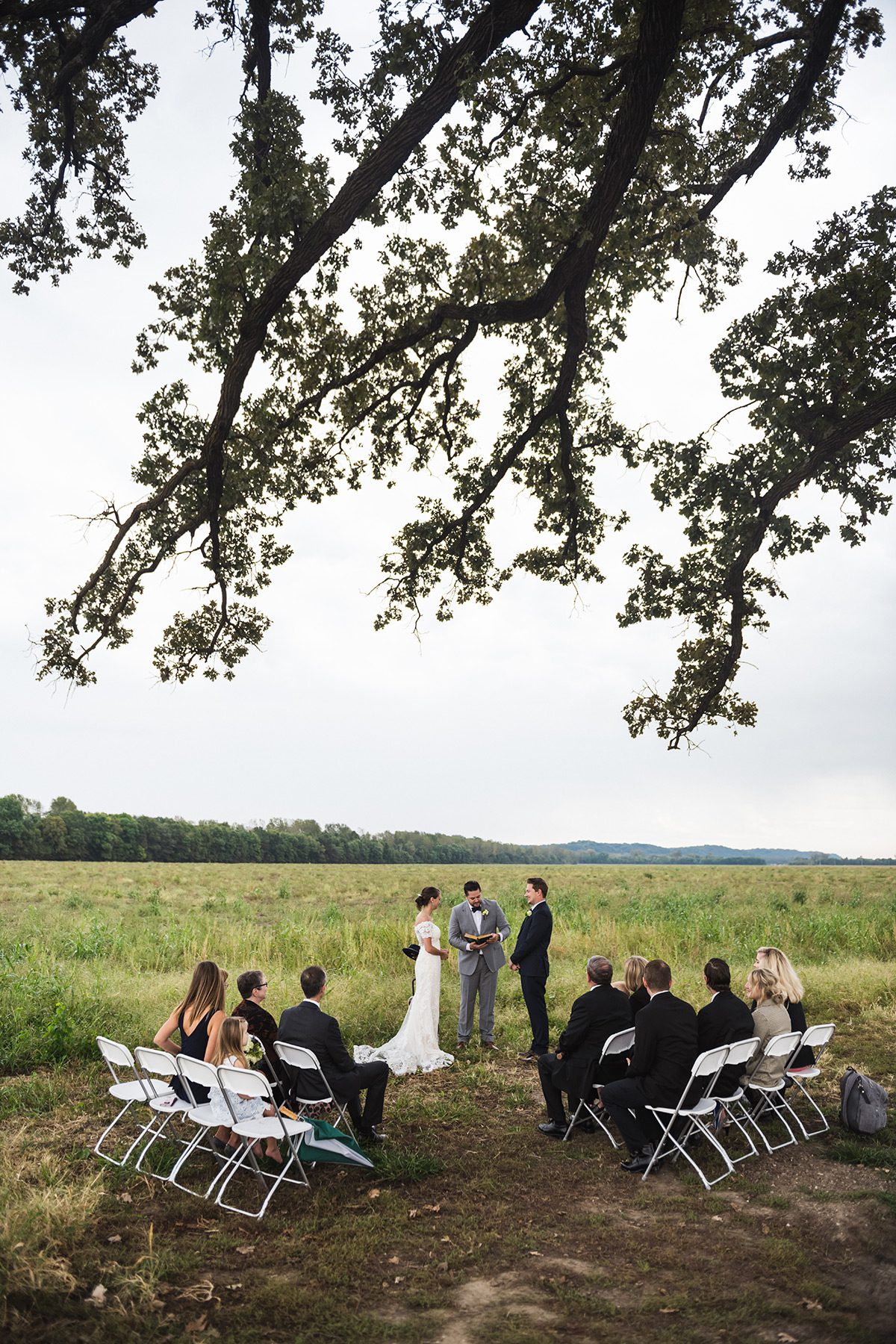 Big Tree Wedding Columbia Missouri Rachel and Kendall