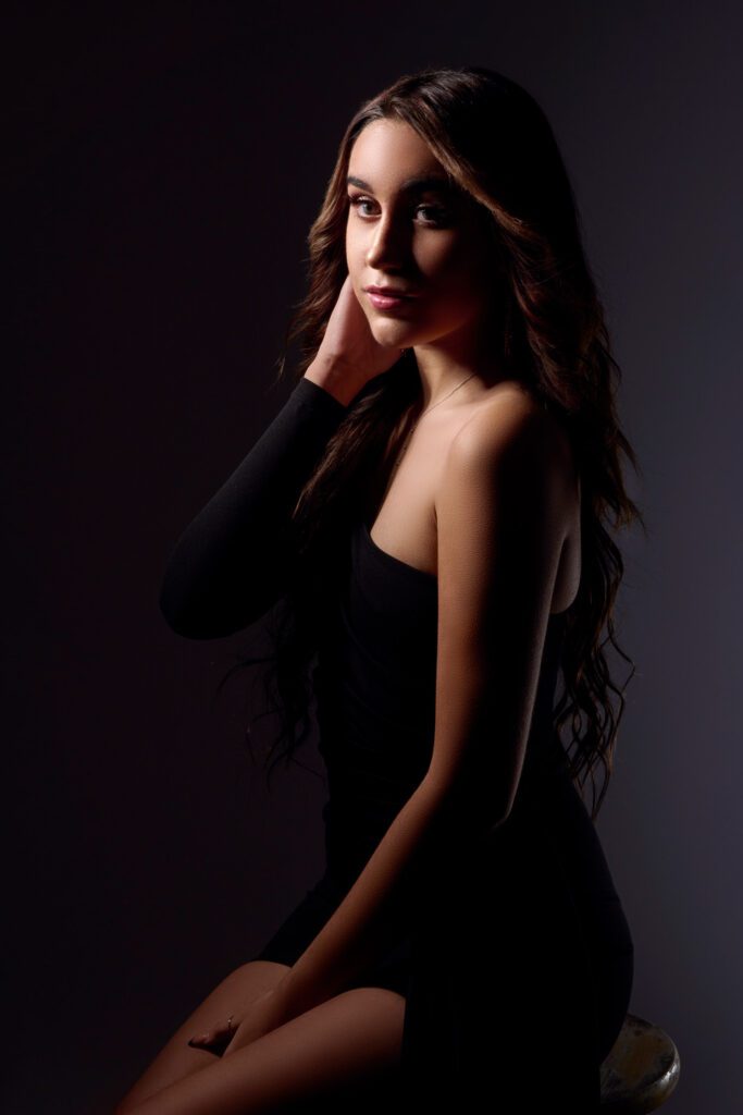 Destiny Kingsbury with long brown hair