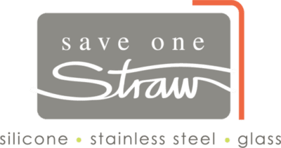 Save one straw logo
