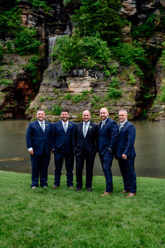 Wedding Party Kristin and Marcus Dogwood Canyon Wedding by Schaefer Photography