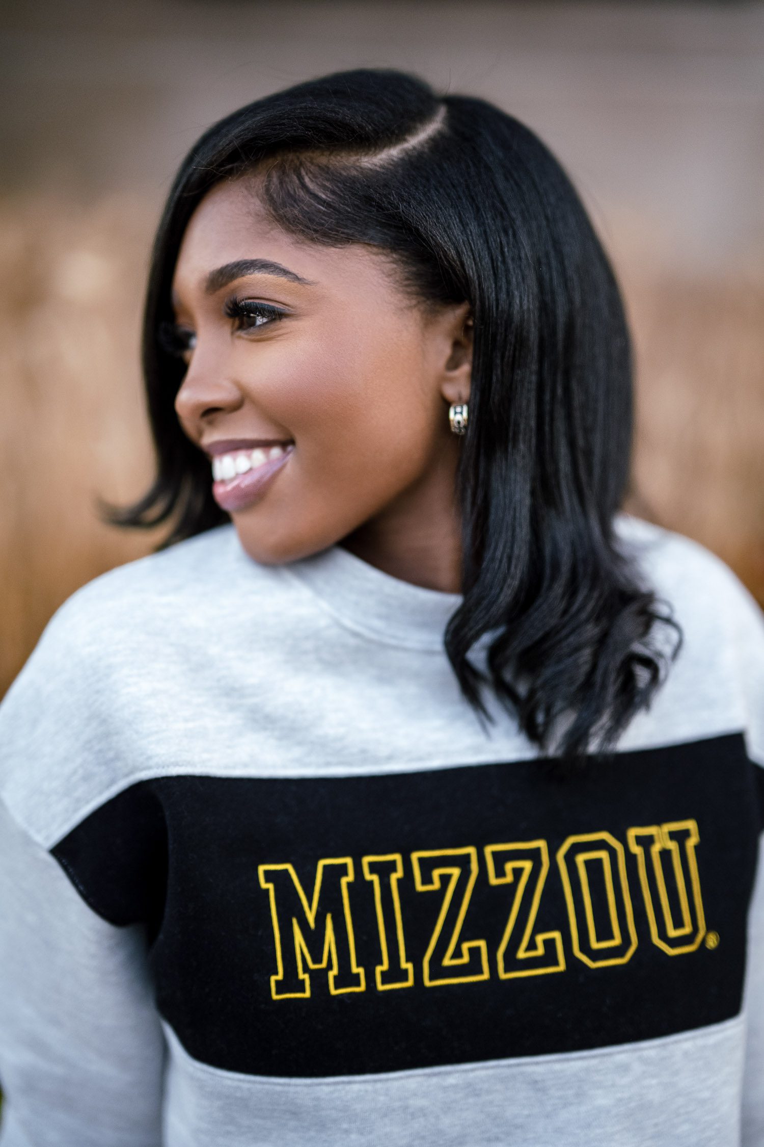 Black woman senior photo mizzou